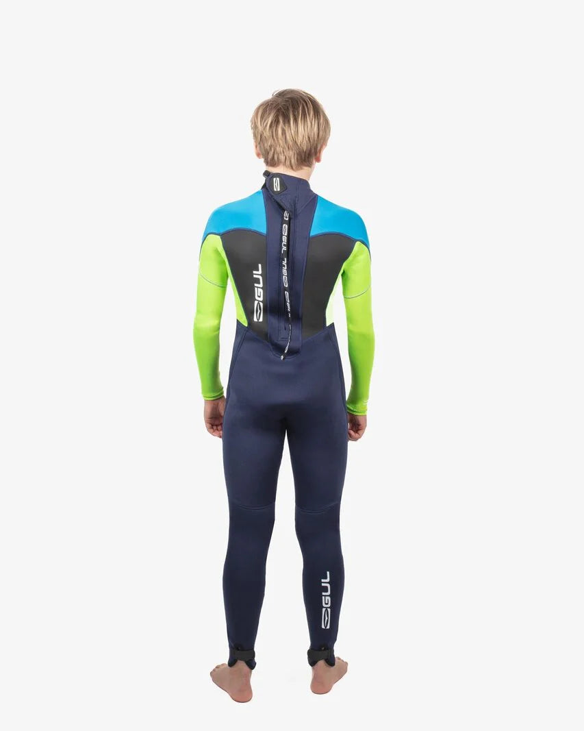 Gul Junior 3/2 mm Wetsuit - Navy/Lime