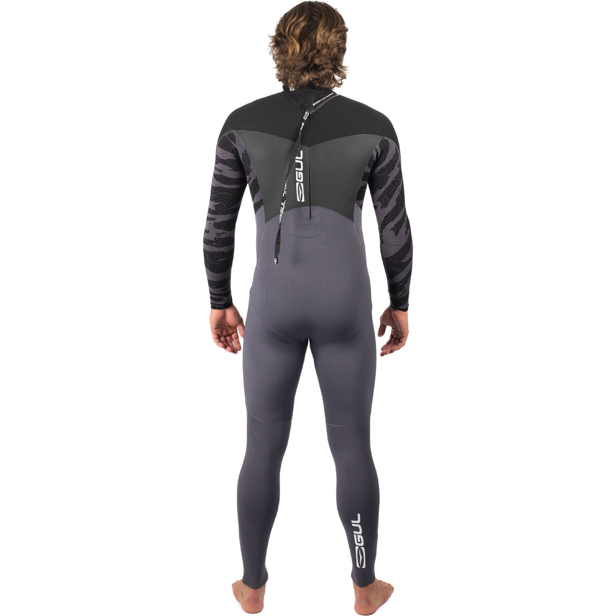 Gul Mens 5/3mm Response Wetsuit - Grey/Black