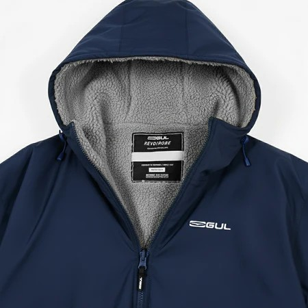 Gul Junior Revo Robe -Long Sleeve - Navy/Grey