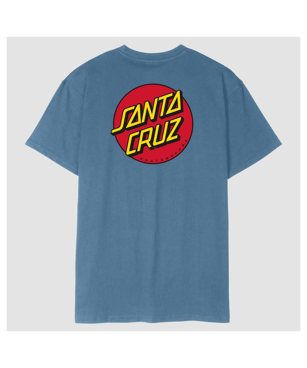 Santa Cruz T-Shirt - Classic Dot - Faded Denim