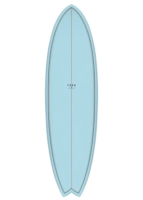 7'2 Torq Fish Surfboard - Blue/Fibre - Pick-Up only
