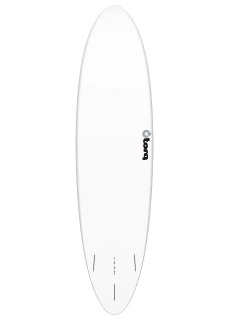 7'6 Torq Fun Board - White/Pinline - Pick-Up only