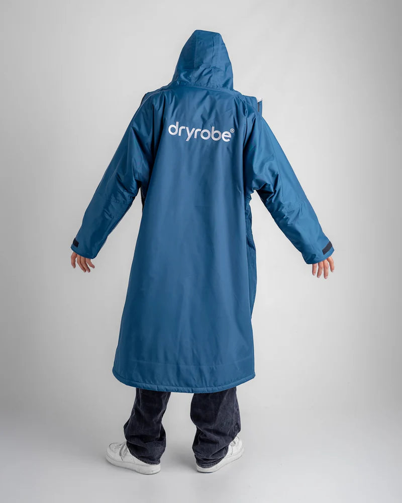 Dryrobe Advance - Long Sleeve - Deep Sea Blue/Sand Camo
