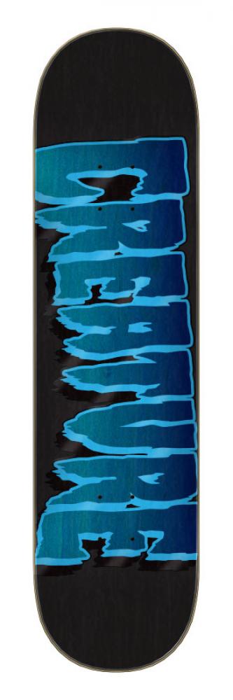 Creature Logo Stump Deck Black - 8"