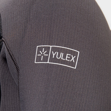 Gul Mens Yulex 5/4 FX Chest Zip - Black/Grey