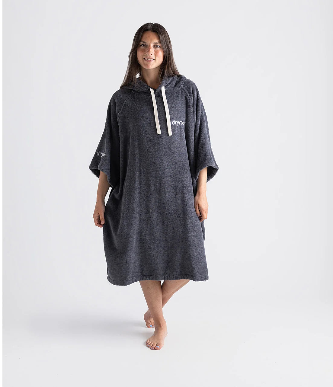 Dryrobe - Toweling Changing Robe 2.0 - Dark Slate