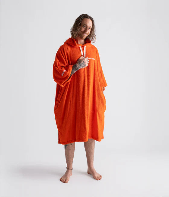 Dryrobe - Toweling Changing Robe 2.0 - Orange