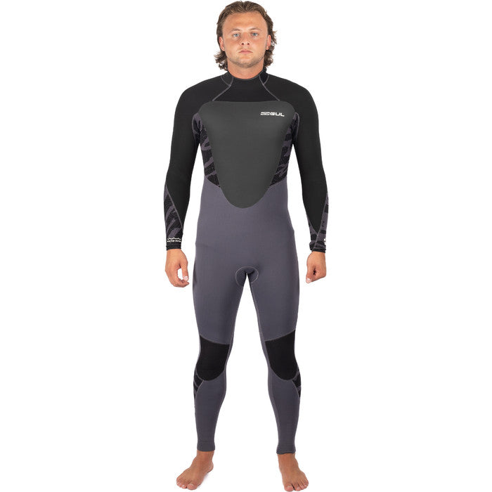 Gul Mens 5/3mm Response Wetsuit - Grey/Black