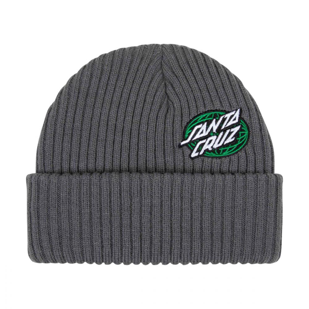 Santa Cruz Beanie Global Oval Dot Beanie Storm Grey