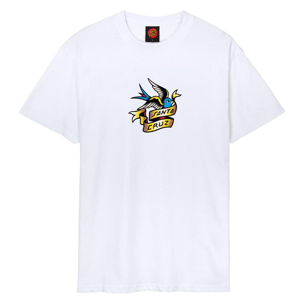 Santa Cruz Sommer Sparrow T-Shirt - White