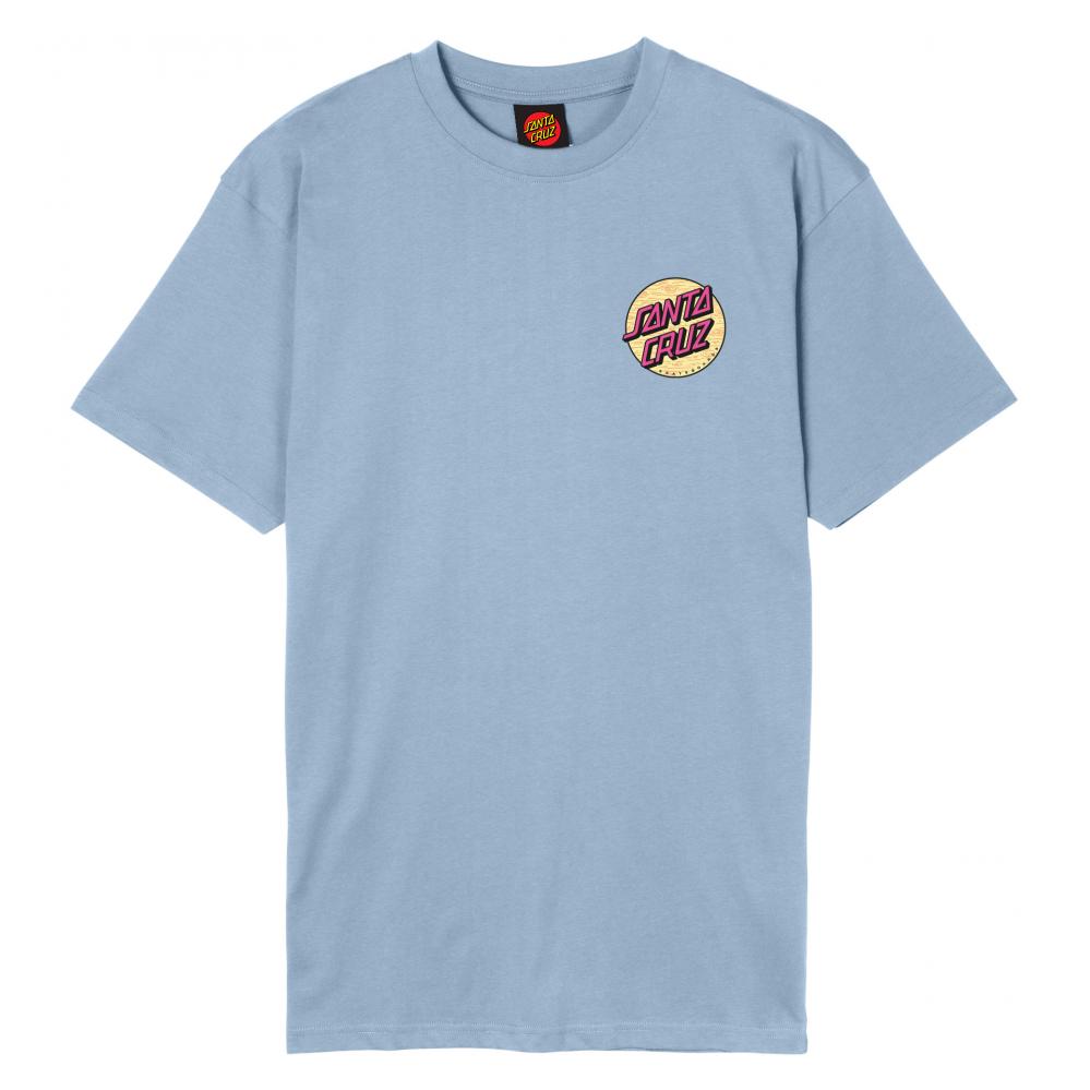 Santa Cruz Wagon Dot T-Shirt - Fresh Blue