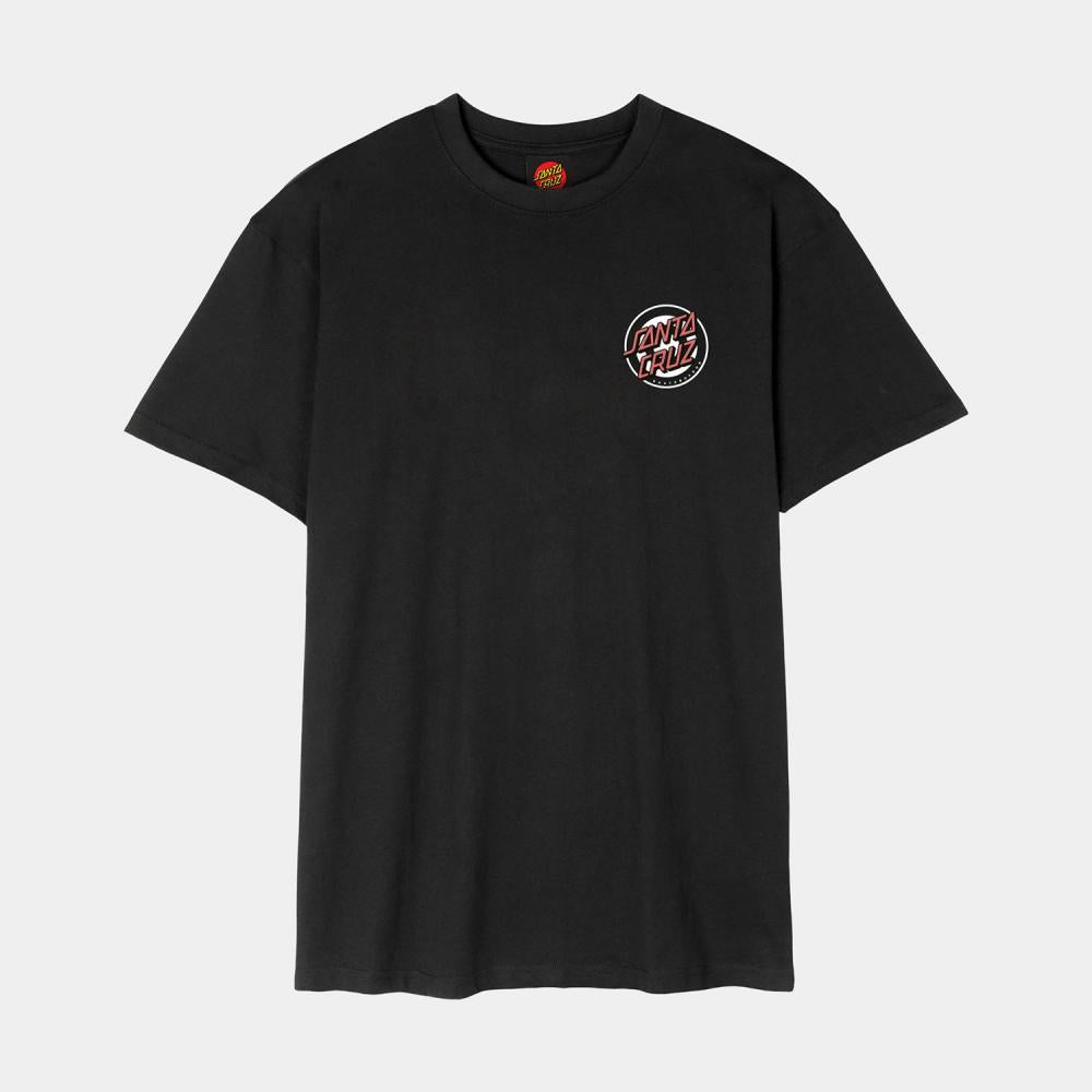 Santa Cruz Roskopp Screaming Target T-Shirt - Black