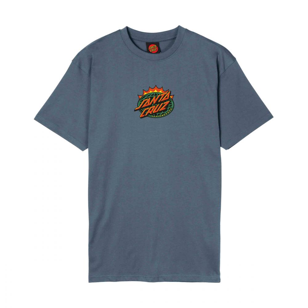Santa Cruz Kendall End of the Dot T-Shirt - Storm Grey