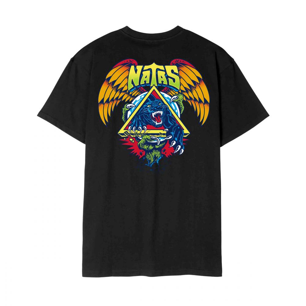 Santa Cruz Natas Screaming Panther T-Shirt - Black