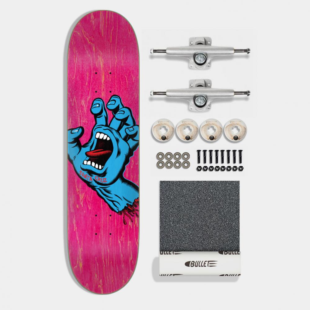 Santa Cruz Screaming Hand Complete set - 7.8"