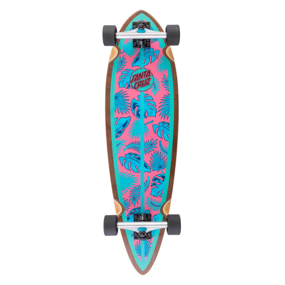 Santa Cruz Longboard Complete Cabana Dot Pintail Multi 33 IN