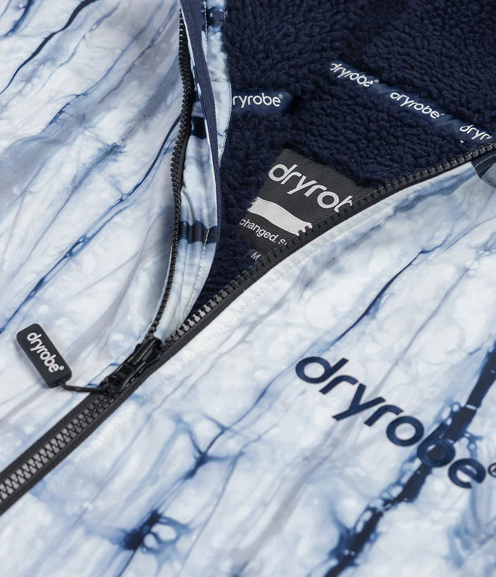 Dryrobe Advance - Long Sleeve - Contrast - Batik/Blue