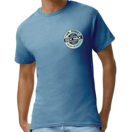 Mr Zogs Sex Wax T-Shirt - The Fade - Indigo Heather