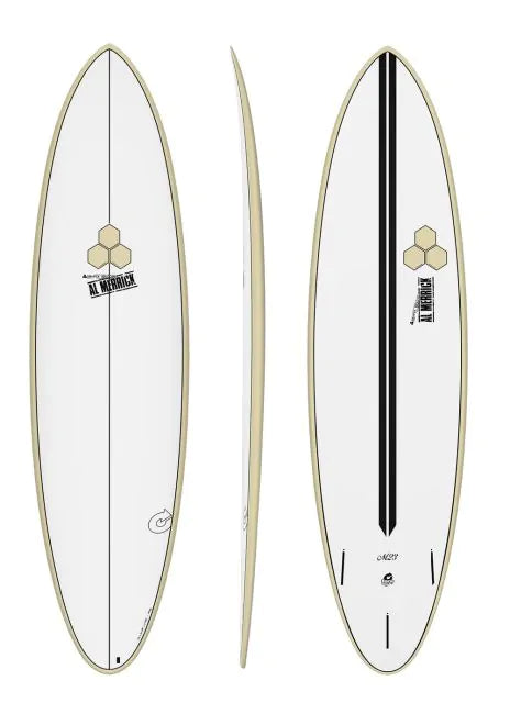 7FT Torq Channel Islands M23 X-Lite Surfboard - Al Merrick - Sand/Pinline - Pick-Up only
