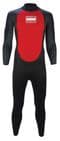 Sola Blaze Mens 5/4 mm wetsuit Grey/Burgundy