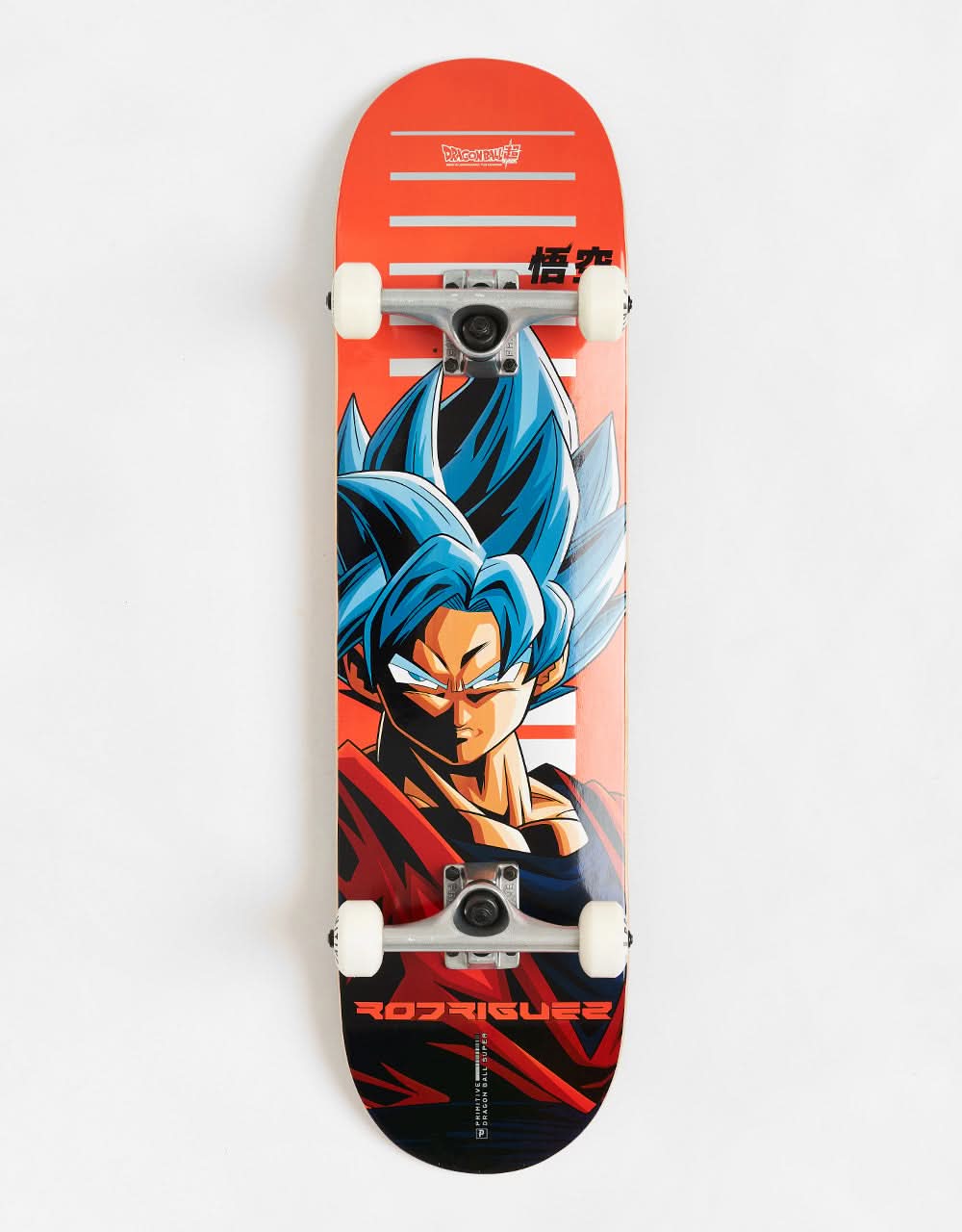 Primitive Rodriguez SSG Goku Complete Skateboard - Orange - 8.25"