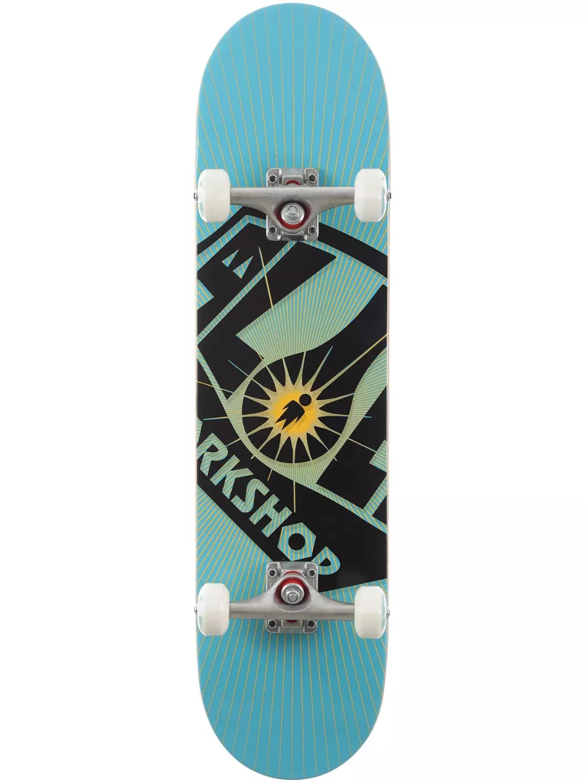 Alien Workshop OG Burst Logo Complete Skateboard - Blue - 8"