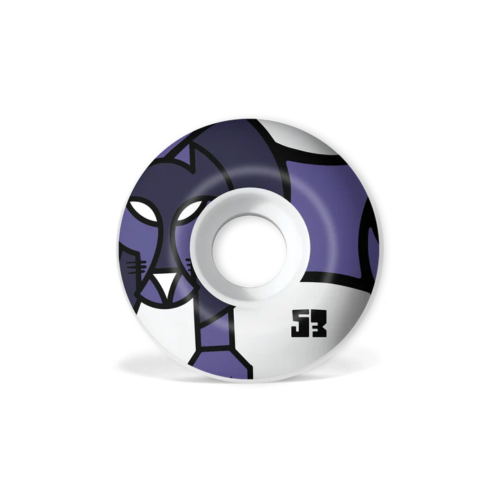 Girl Pictograph Staple Skateboard Wheels - 53mm - 99D