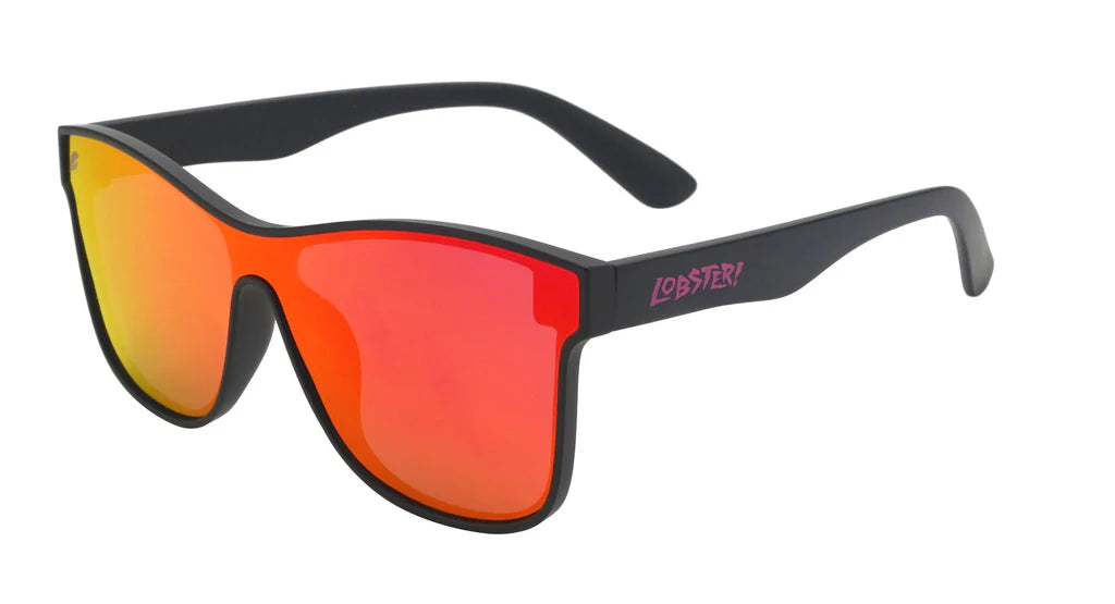 Lobster Sunglasses - Prawn Purse - Black/Purple