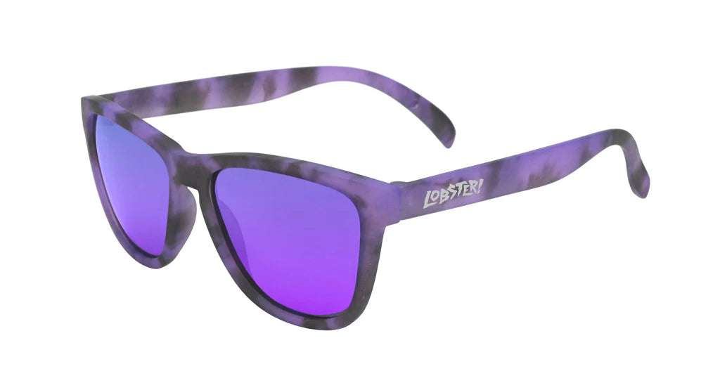Lobster Sunglasses - Arnold Schwarzenipper - Purple/Marble