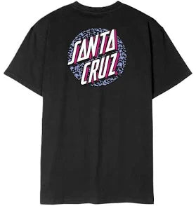 Santa Cruz T-Shirt - Control Dot Black