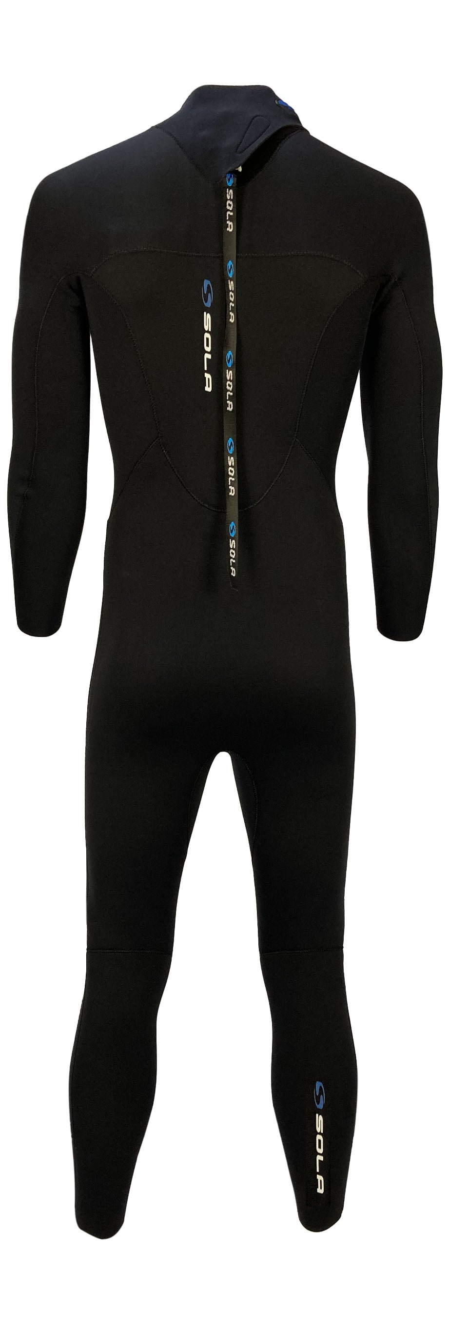 Sola Blaze Mens 5/4 mm wetsuit Black/Blue