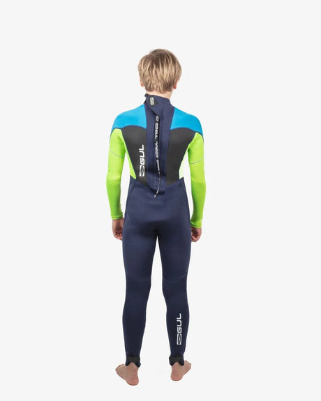 Gul Junior 3/2 mm Wetsuit - Navy/Lime