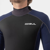 Gul Mens Response FL 3/2 mm Wetsuit - Grey/Navy