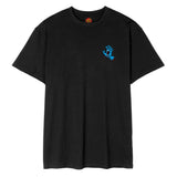 Santa Cruz Screaming Hand Chest T-Shirt - Black