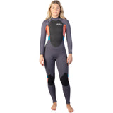 Gul Ladies Response 3/2 mm Wetsuit - Grey/Coral