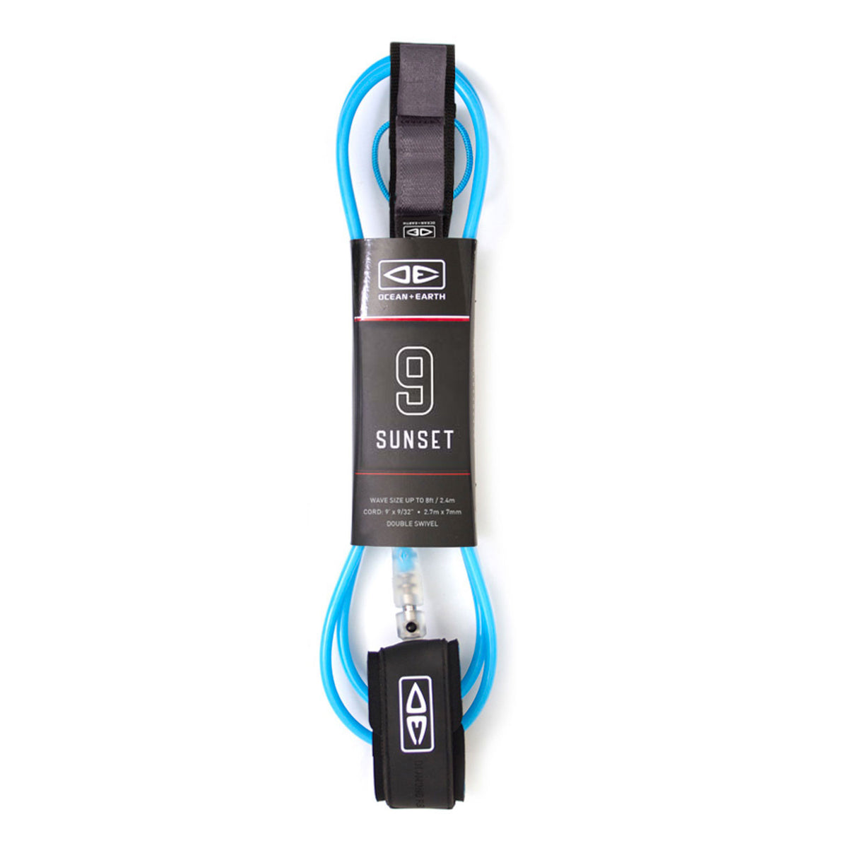 O & E Surfboard Leash - Blue
