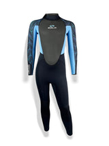 Sola Kids Storm 3/2 mm Wetsuit - Blue/Steel