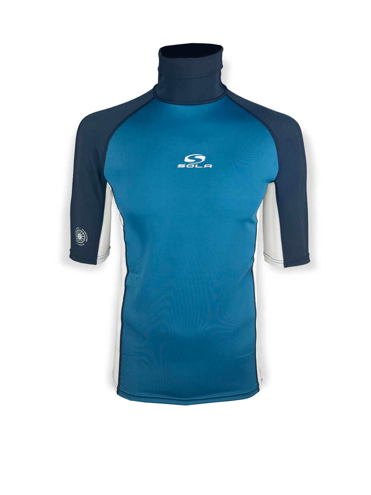 Sola Short Sleeve Rash Vest - Pacific