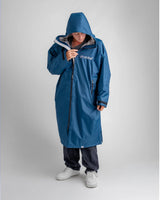 Dryrobe Advance - Long Sleeve - Deep Sea Blue/Sand Camo