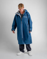 Dryrobe Advance - Long Sleeve - Deep Sea Blue/Sand Camo