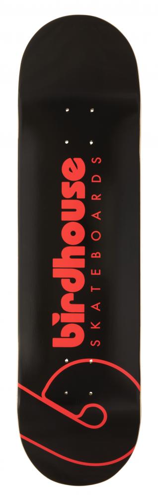 Birdhouse Logo Deck Team Logo Black 8.25 IN