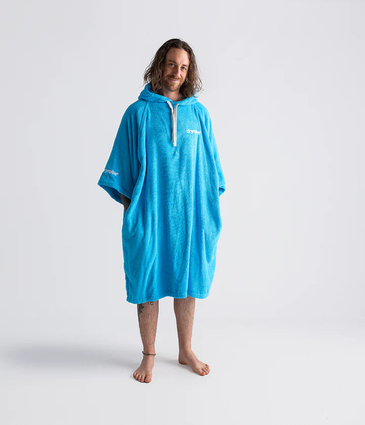 Dryrobe - Toweling Changing Robe - Light Blue 2.0