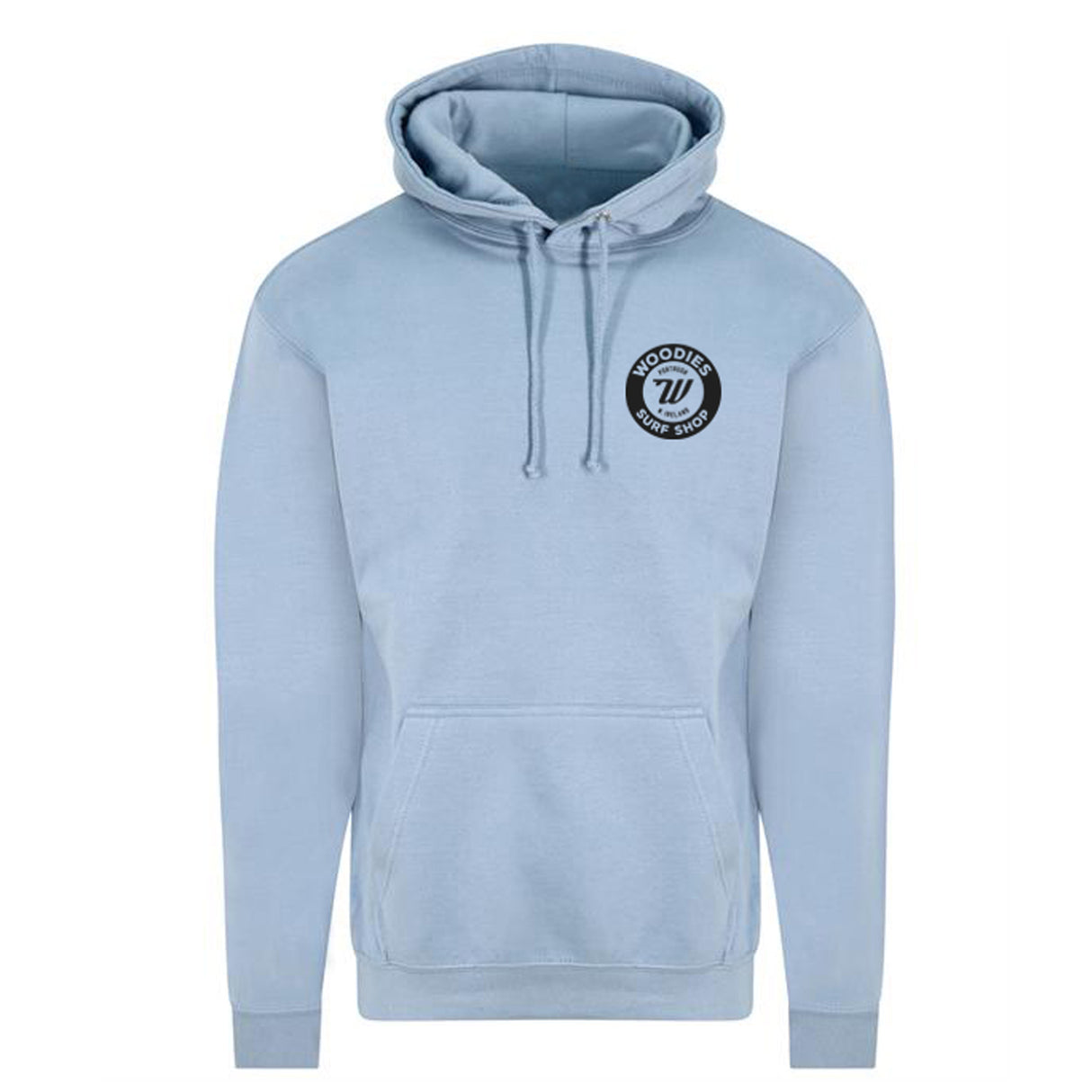 Woodies Hoody - Dusty Blue - Causeway Logo