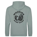 Woodies Hoody - Dusty Green - Causeway Logo