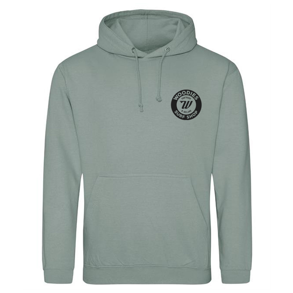 Woodies Hoody - Dusty Green - Causeway Logo