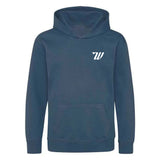 Woodies Kids Hoody - Causeway Logo - Airforce Blue