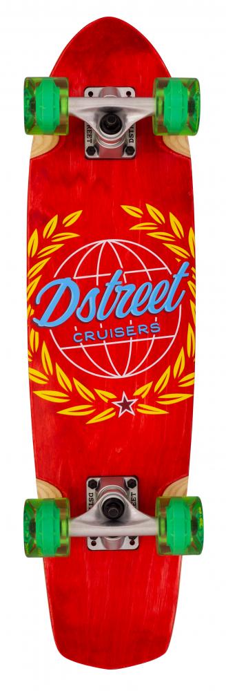 D Street Cruiser Atlas Red 28 IN