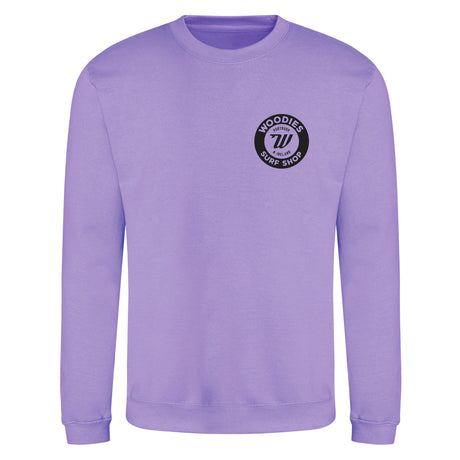 Woodies Causeway Logo Crew - Lavender
