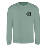 Woodies Causeway Logo Crew - Dusty Green