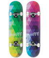 Enuff Geometric Complete Skateboard 8" - Purple